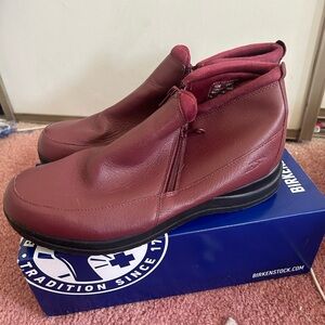 Dr. Scholl Men's Maroon Chukka Boots